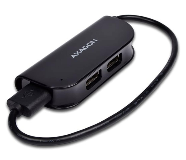 Axagon HUE-X4B USB READY hub - 1485470 - zdjęcie 2